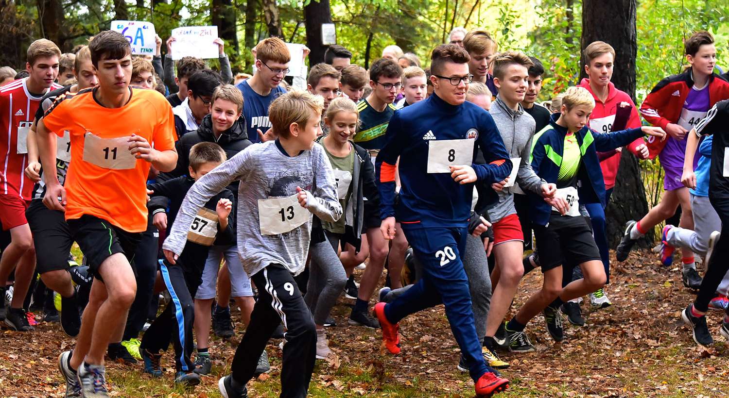 Eindrücke vom Waldlauf 2018