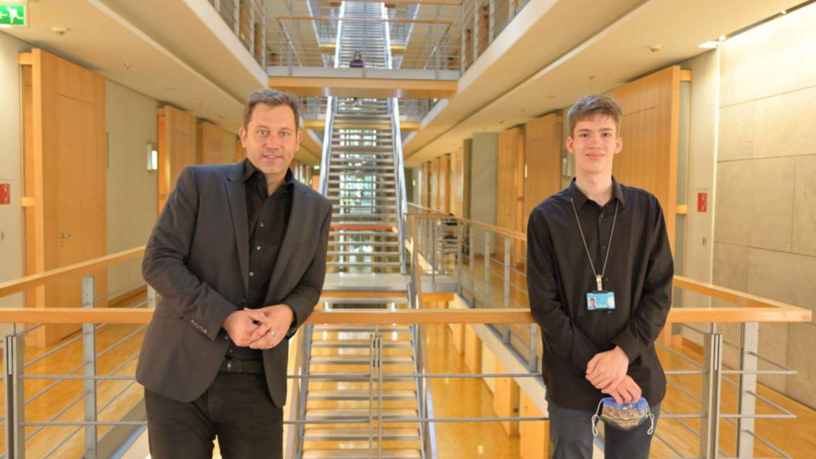 Sebastian im Bundestag