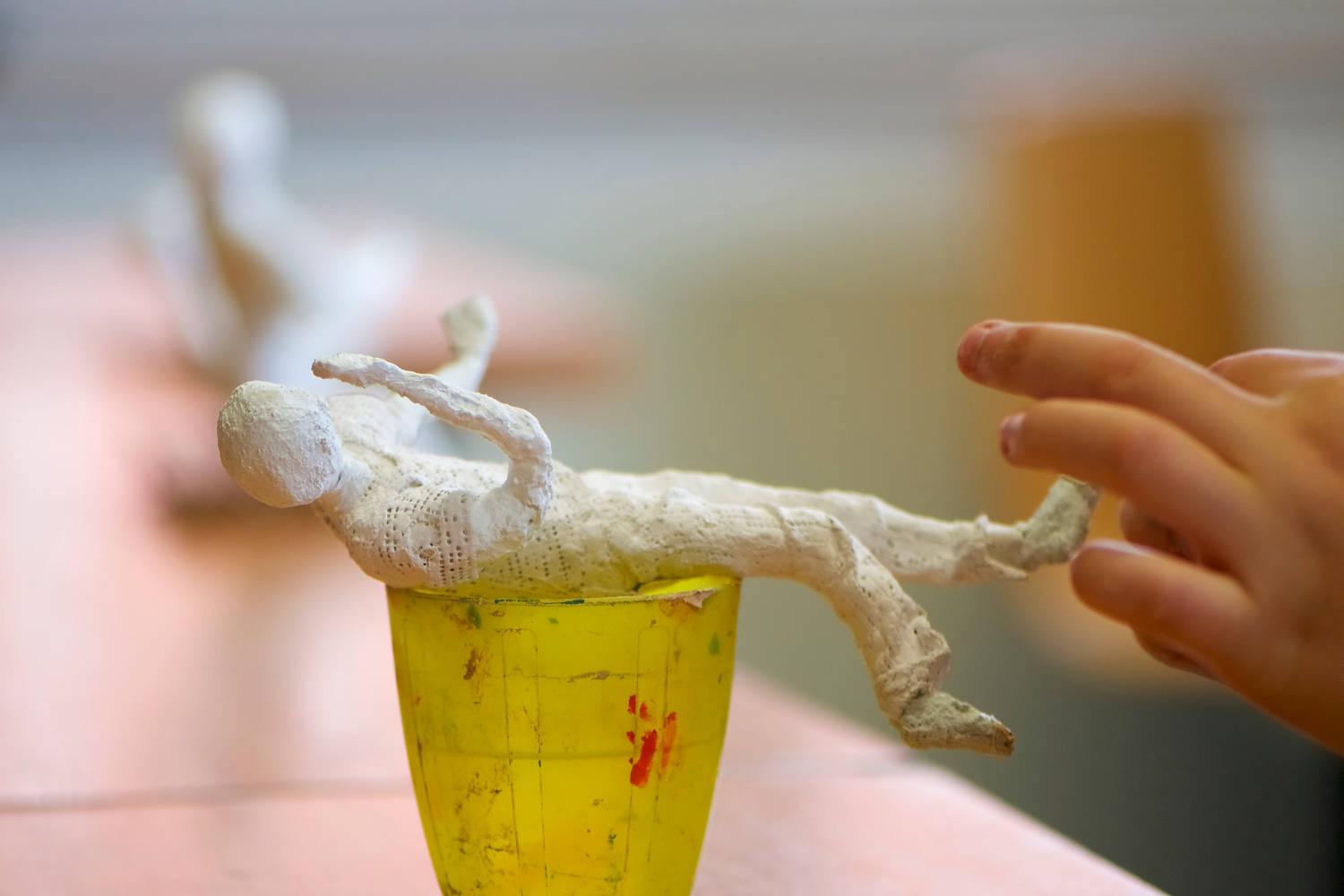 Schülerprojekte_Gips03 Entstheungsprozess