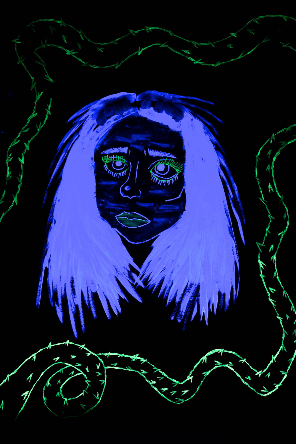 Projekte_Kunst01 "Indian thorns" - Diana Butler