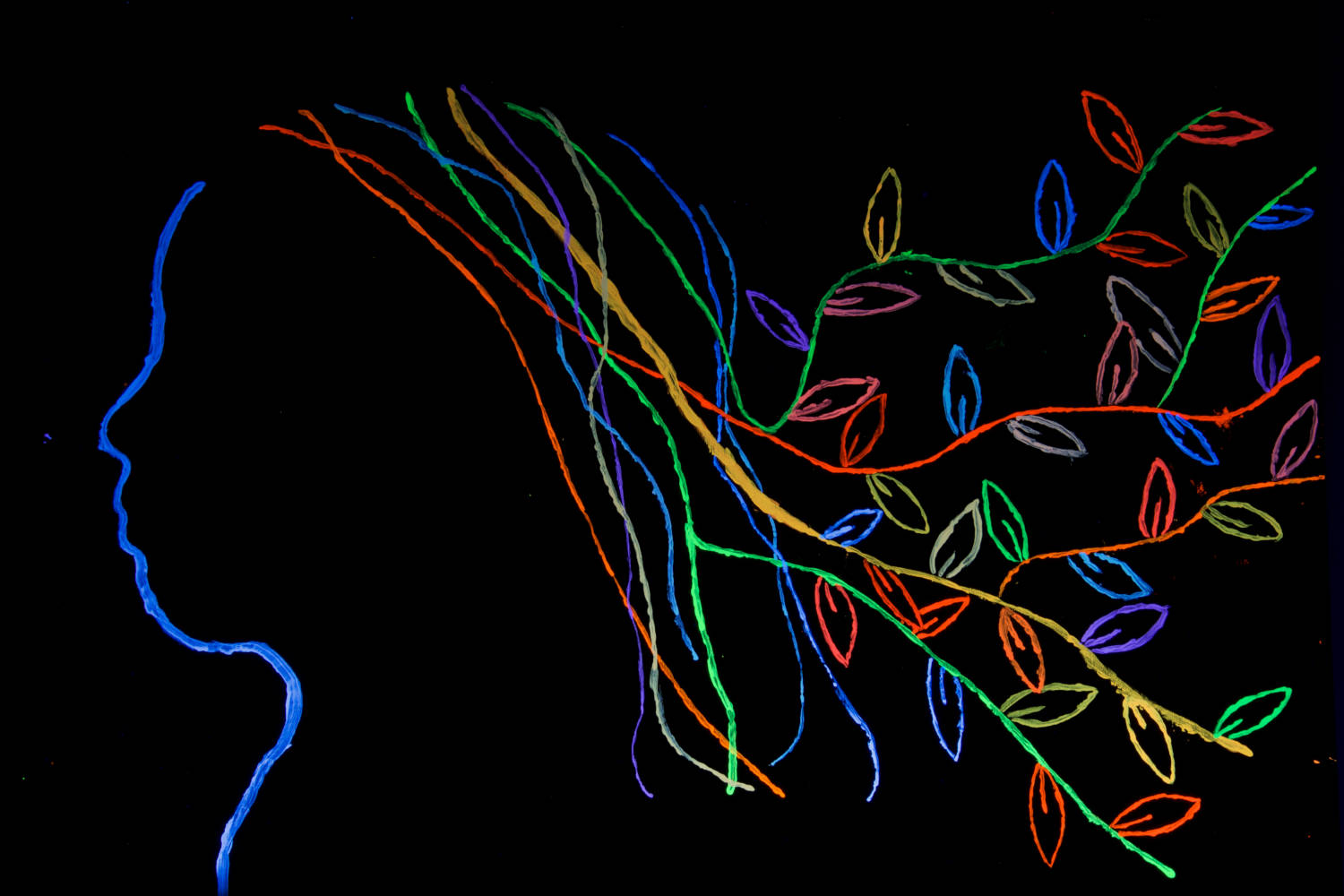 Projekte_Kunst14 "Face Fall" - Josie Schlegl