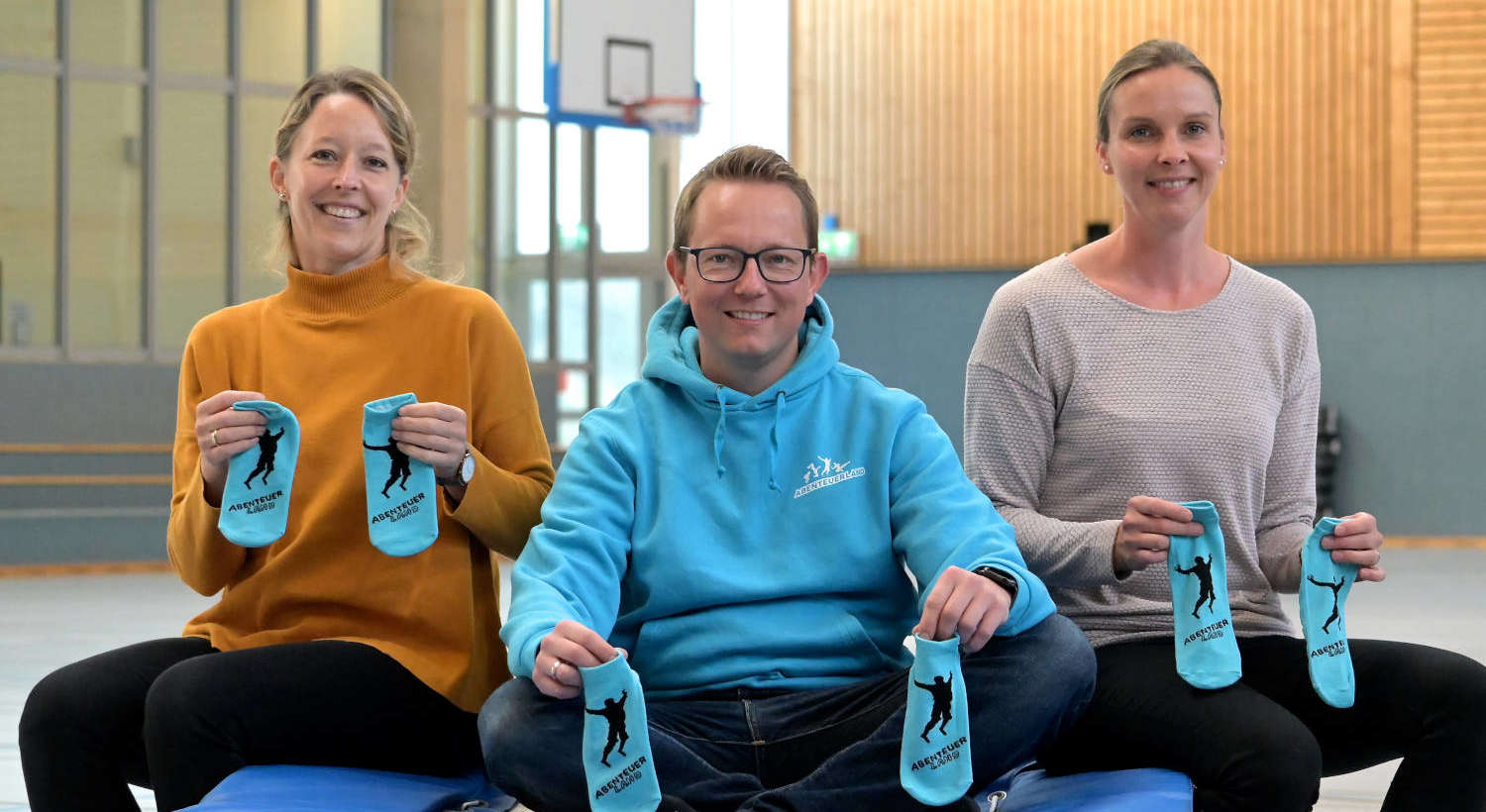 Es regnet Trampolinsocken