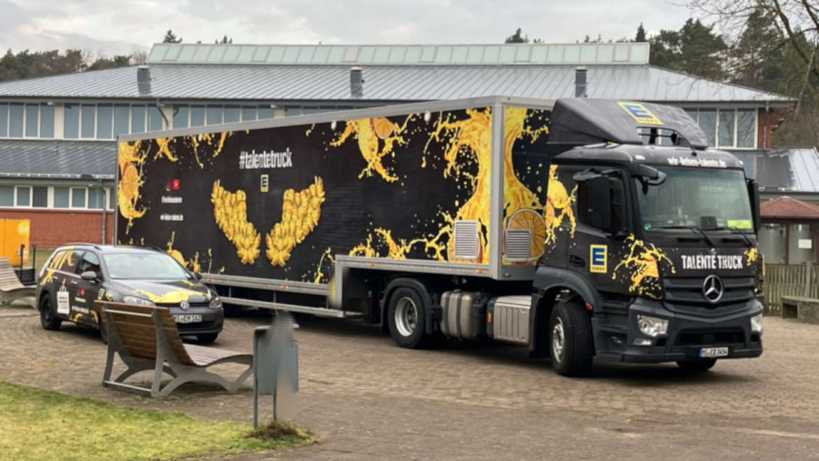 Edeka Talente Truck
