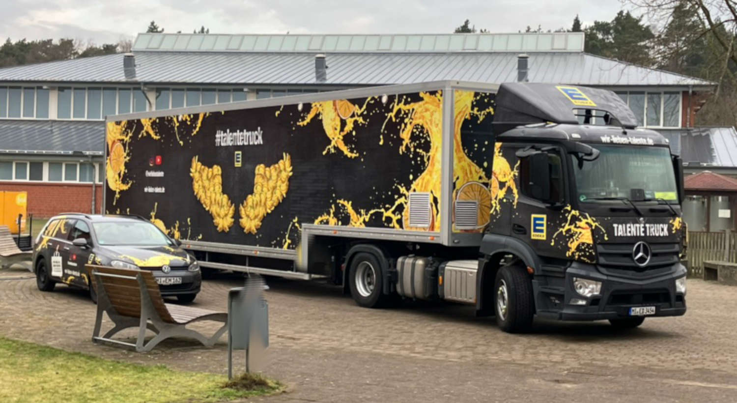 Edeka Talente Truck