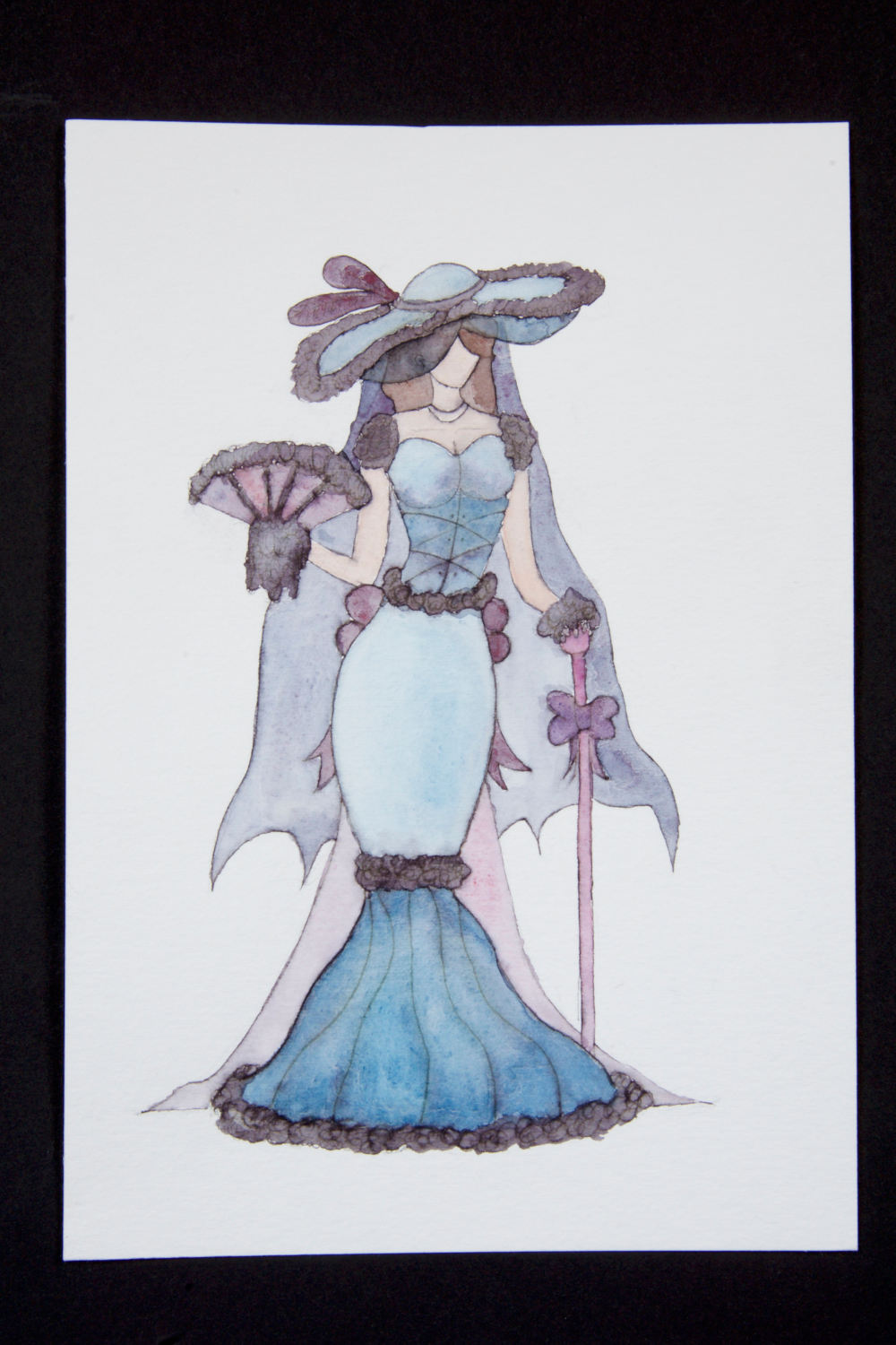 Kunstprojekt 9a Kleider entwerfen_2023_07 Leticia Witte, 9c