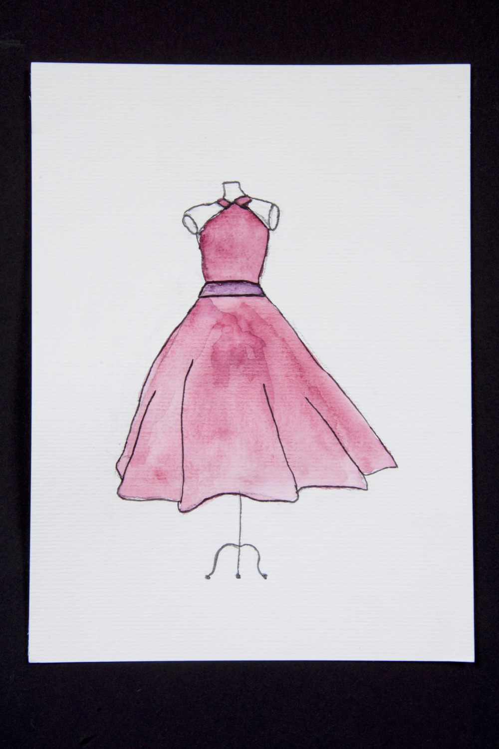 Kunstprojekt 9a Kleider entwerfen_2023_08 Lauryn Kolodzik, 9a