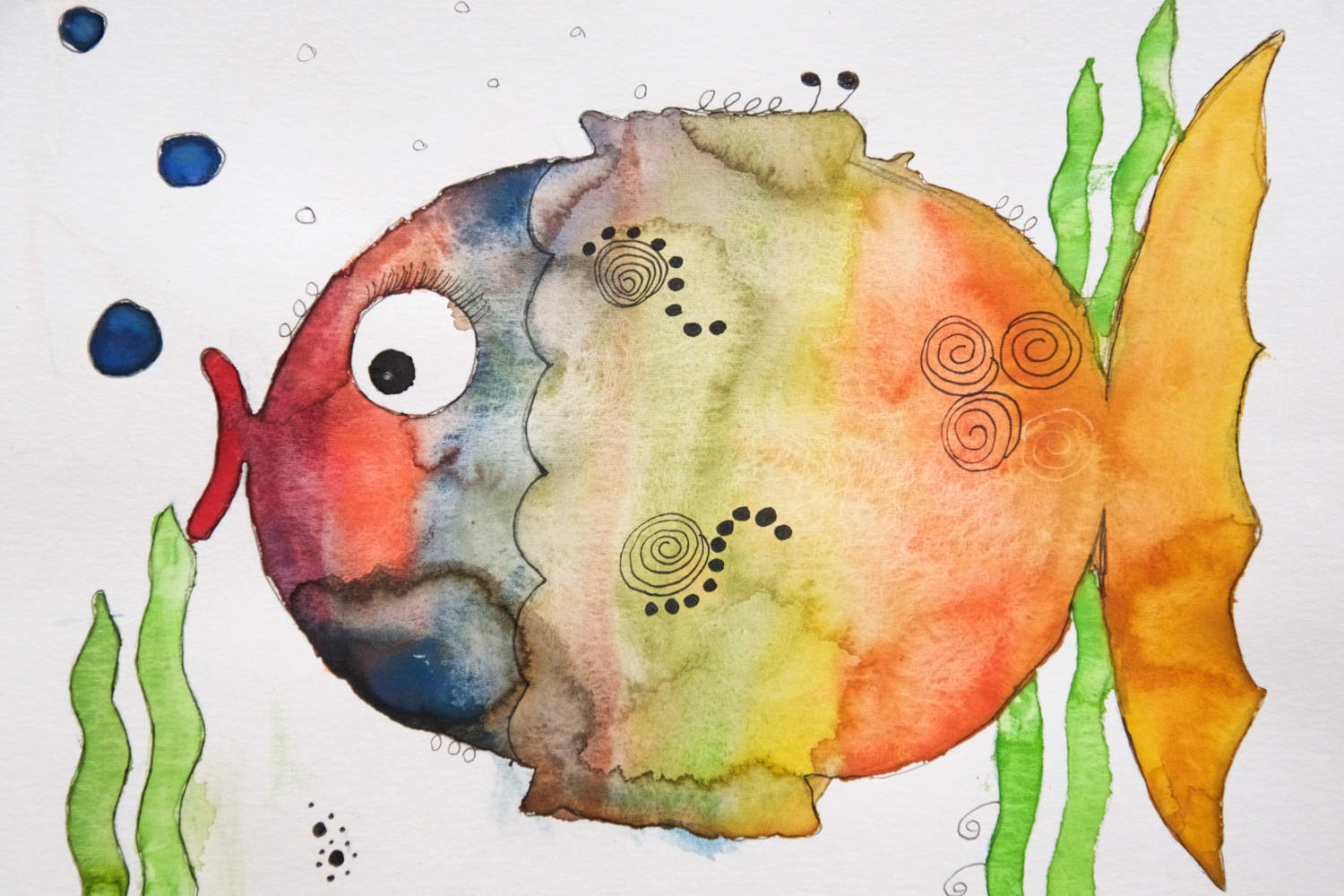 Kunstprojekt Fische 8b_01