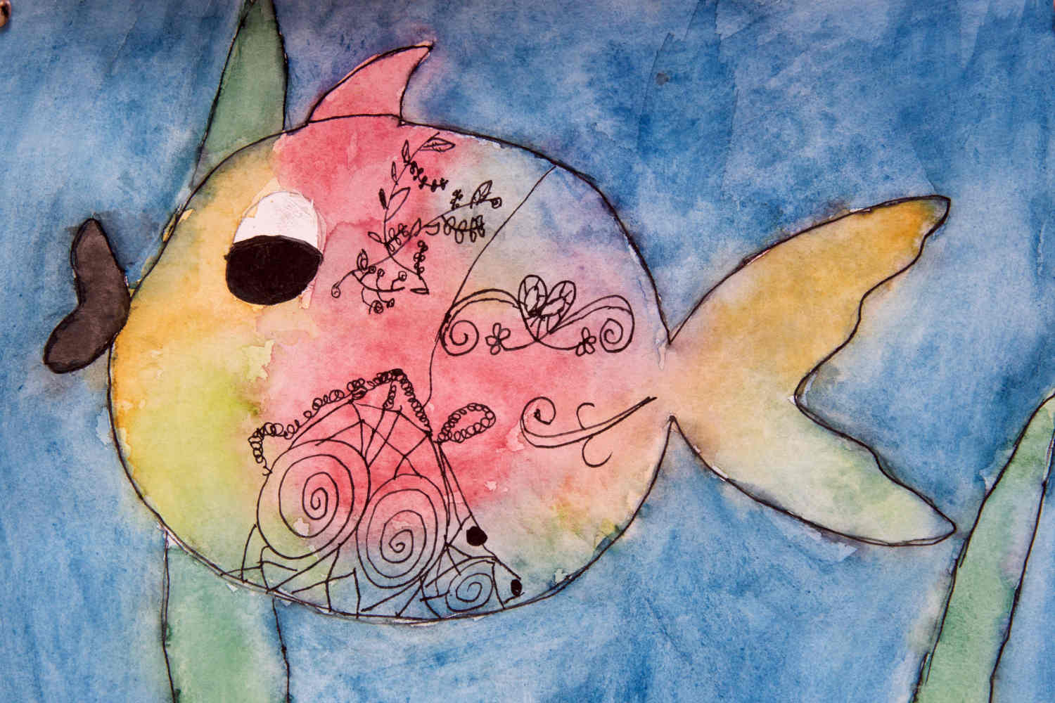 Kunstprojekt Fische 8b_03