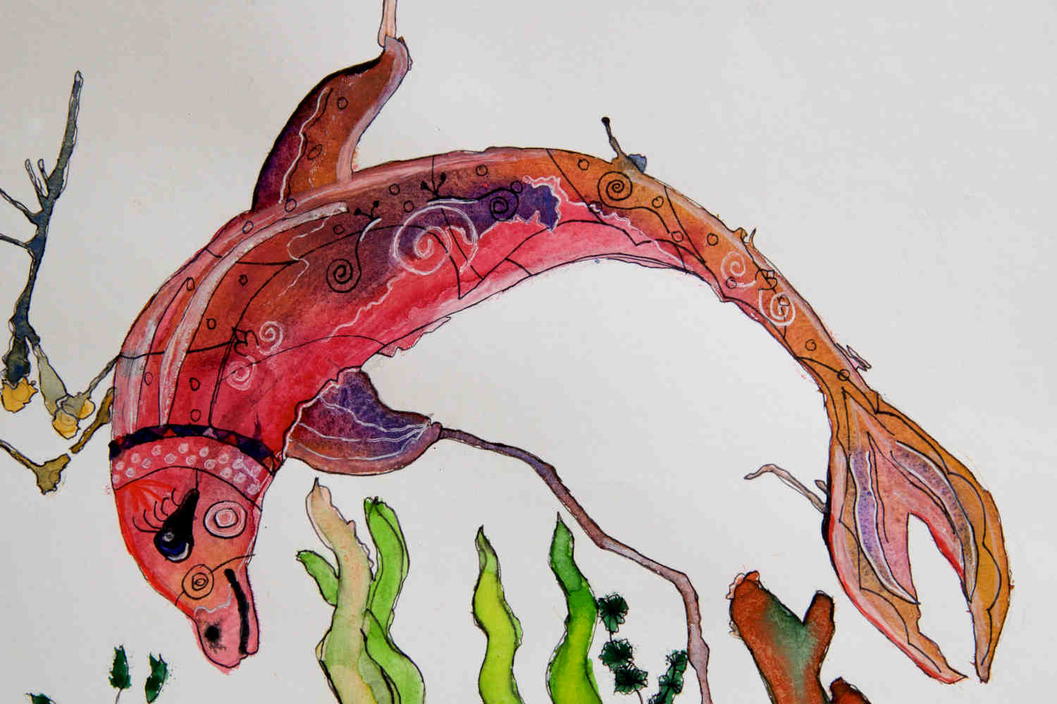 Kunstprojekt Fische 8b_05