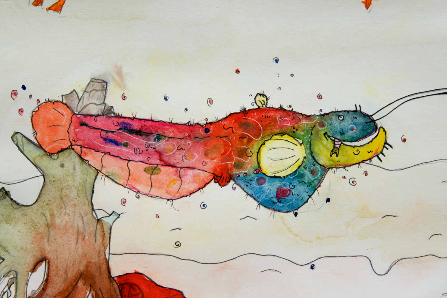 Kunstprojekt Fische 8b_10